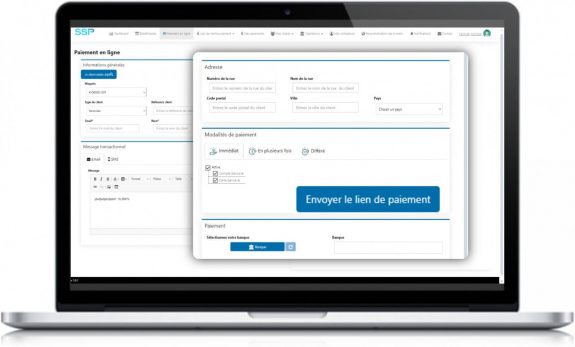 back office DPA envoie lien de paiement
